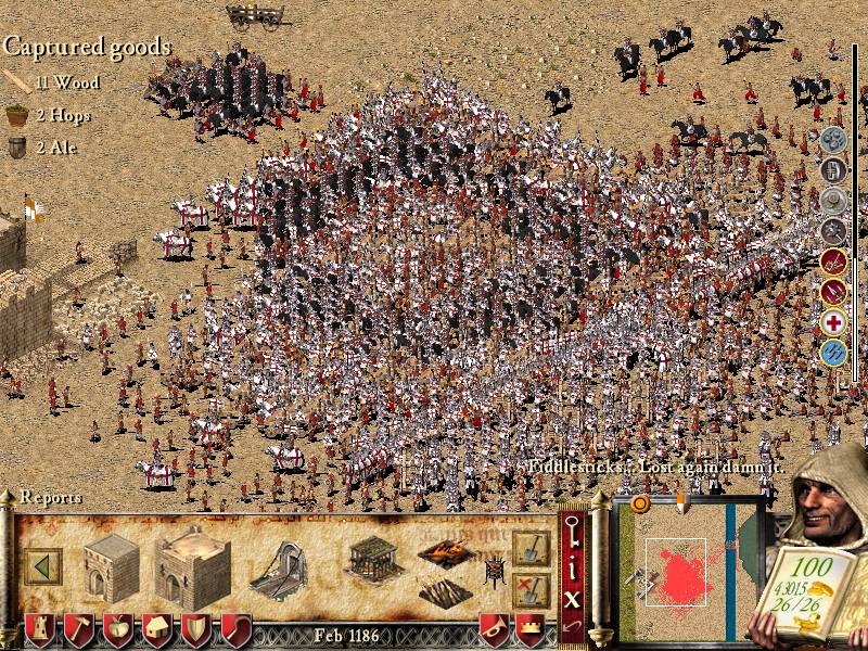 games like stronghold crusader